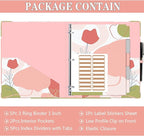 Lateefah 3 Ring Binder, 1 Inch Binder Organizer - Image 7