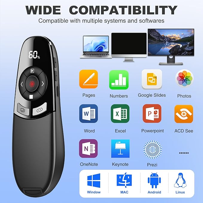 Rechargeable Wireless Presentation Clicker - Image 6