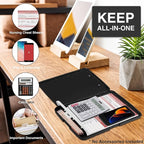 Sooez Clipboards with Storage, High Capacity Clip Boards 8.5x11 with Pen Holder - Image 5