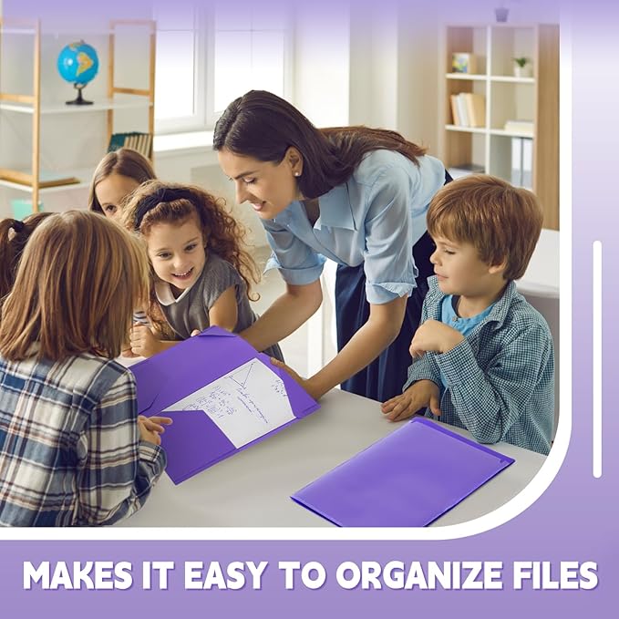 Henoyso 36 Pcs Plastic Folders - Image 5