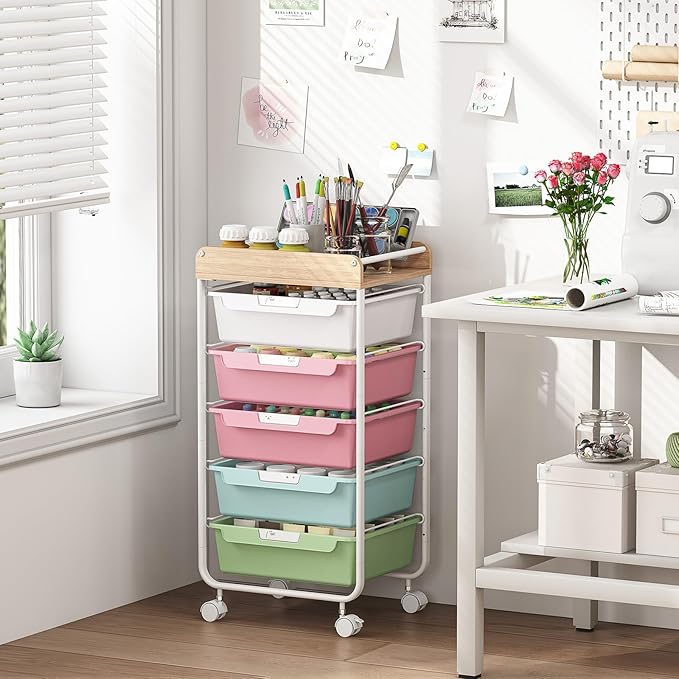 Rolling Storage Utility Cart - Image 2