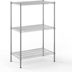Regal Altair 21" Deep x 36" Wide x 54" Height Wire Shelving Kit | 3-Tier | NSF by Regal+Altair
