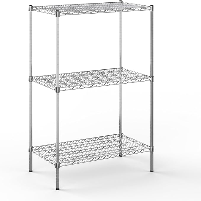 Regal Altair 21" Deep x 36" Wide x 54" Height Wire Shelving Kit | 3-Tier | NSF by Regal+Altair