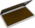 MaxMark Large Premium Brown Ink Stamp Pad by Maxmark