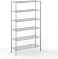 Regal Altair 18" Deep x 48" Wide x 86" Height Wire Shelving Kit | 6-Tier | NSF by Regal+Altair