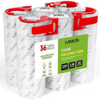 KAMOTA Packing Tape, 36 Rolls Heavy Duty Clear Packaging Tape by KAMOTA