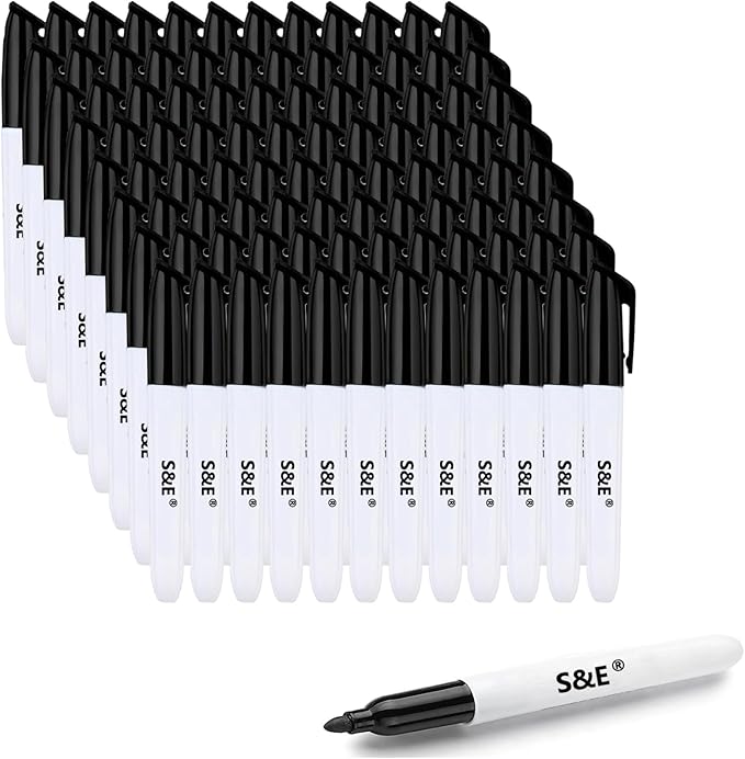 S & E TEACHER'S EDITION 96 Pcs Dry Erase Markers, or Home by SETEACHERSEDITION