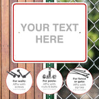 Custom Sign, Personalized Metal Signs, Customize - Image 4