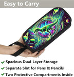 AnySmic Dinosaur Pencil Case for Boys and Girls, Dino Pencil Pouch for Kids - Image 3