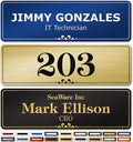 Name Plates for Doors, Custom Office Door Signs, Personalized Wall Plaques by MySignCenter