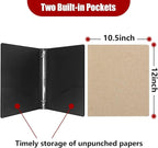 Vienrose 3 Ring Binder 1 Inch Round Rings - Image 5