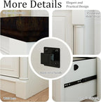blini 2 Drawer File Cabinet Farmhouse Lateral File Cabinet - Image 4