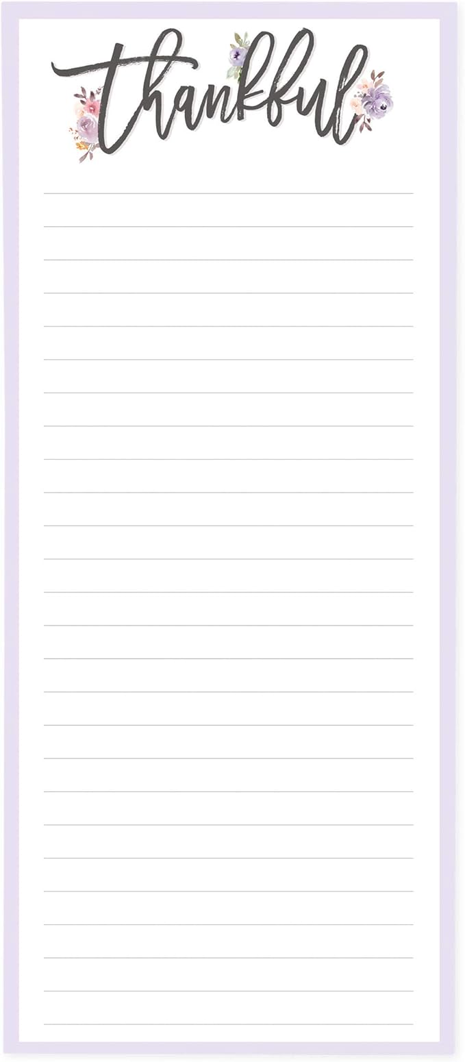 Graphique Magnetic Notepad, Religious – 100 Sheets, 4” x 9.25” x .5” – Front by GraphiquedeFrance