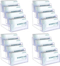 Uniclife 4 Pack Acrylic Business Card Holder by UnicLife