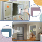 Utron 4 Pack Magnetic Notepads for Refrigerator, 50 Pages/Book Grocery List - Image 7