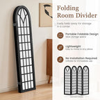 Asnefeli Room Divider 4 Panel, Japanese Shoji Privacy Screen - Image 4