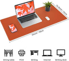 Leather Desk pad Protector, Large Desk mat - Image 2