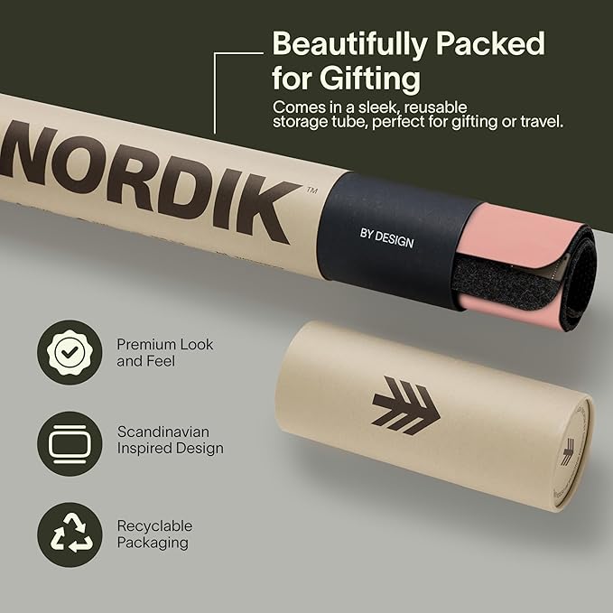Nordik Felt and Leather Desk Mat - Image 3