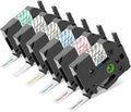 COLORTY Replacement for Brother P-Touch Label Maker Tape TZe 12mm 0.47 Clear by COLORTY