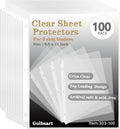 Sheet Protectors 8.5 x11 Inch, 100 Pack Page Protectors by Golbsart