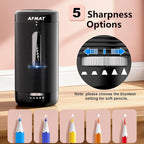 AFMAT Electric Pencil Sharpener, Fully Automatic Pencil Sharpener, Auto in & Out - Image 4