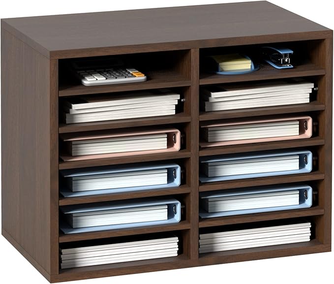 VEVOR Literature Organizers, 12 Compartments Office Mailbox by VEVOR