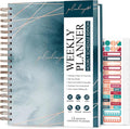 PLANBERRY Large Hourly Schedule Planner Premium – Undated Organizer by PLANBERRY