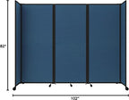 Versare Room Divider 360 Portable Wall Partition | Folding Panels | Large - Image 8