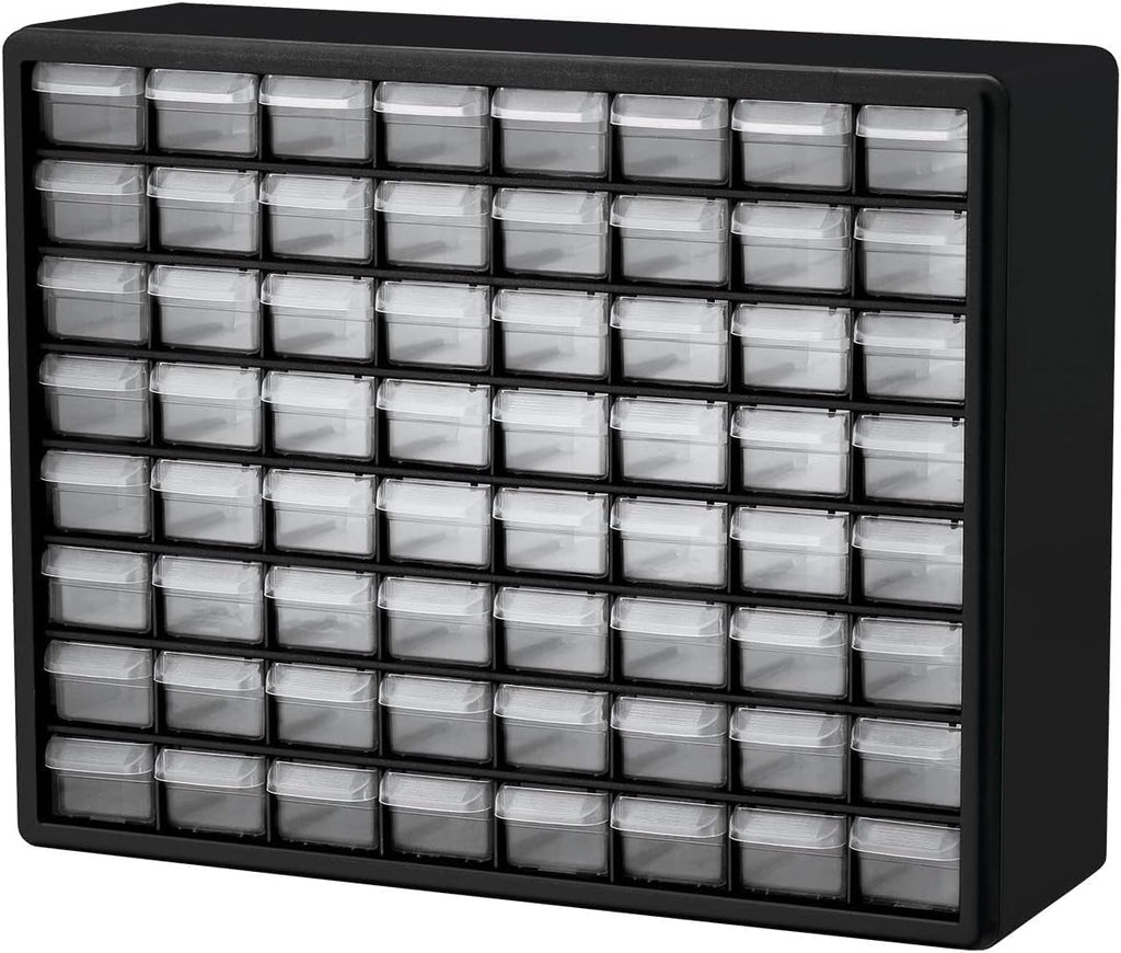 Akro-Mils 64-Drawer Plastic Drawer Storage Cabinet