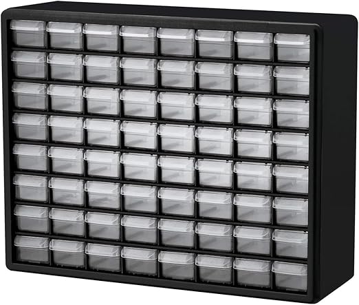 Akro-Mils 64-Drawer Plastic Drawer Storage Cabinet by Akro-Mils