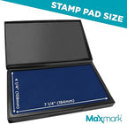 MaxMark Large Blue Stamp Pad - Image 3