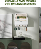 Rebee Vision Decorative Mail Organizer Wall Mount - Image 2