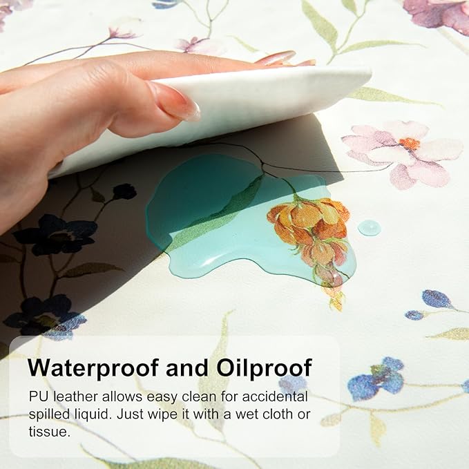 QIYI Floral Mouse Pad, Large Desk Mat - Image 3