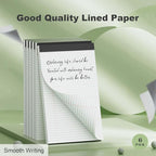 6 Pack Legal Pads 8.5 x 11 College Ruled Notepads, 30 Sheets Per Note Pad - Image 6
