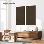 Olanglab Sound Absorbing Acoustic Wall Panels 2 Pack, Large Fabric Wrapped - Image 3