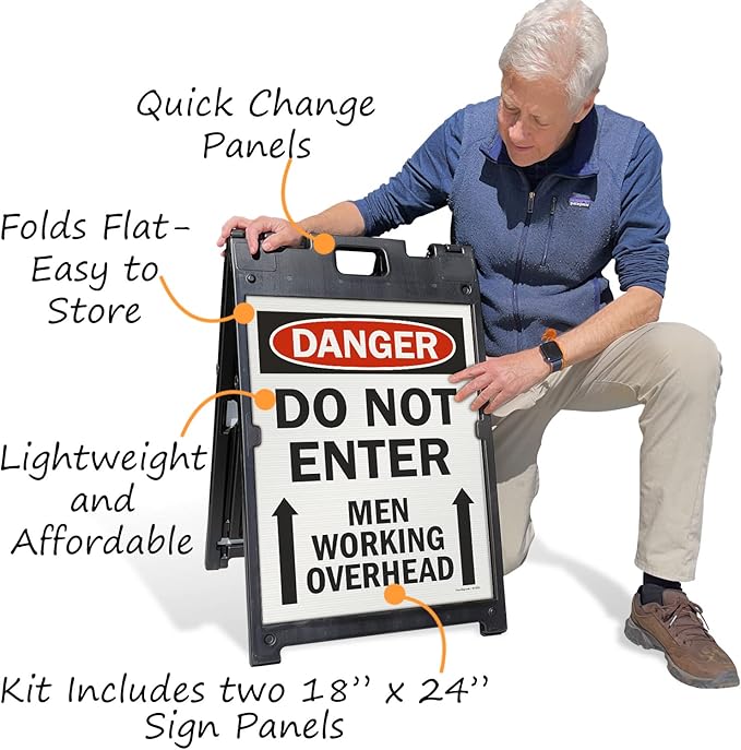 SmartSign 24 x 18 inch “Danger - Image 4