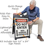 SmartSign 24 x 18 inch “Danger - Image 4