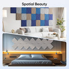 UNECHO 12 Pack 12" X 12" X 0.4" Acoustic Panels - Image 5