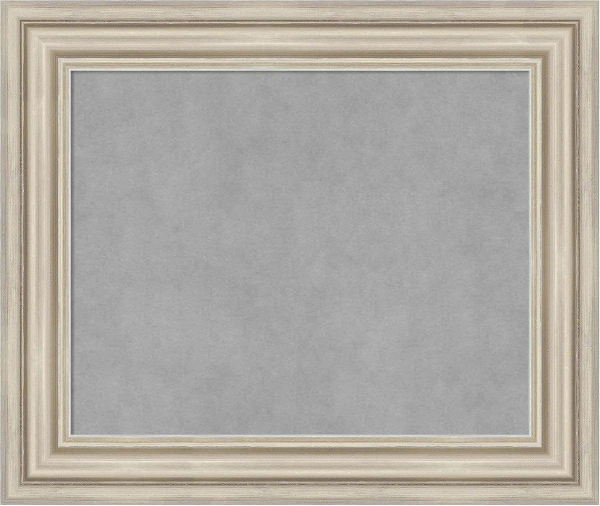 Amanti Art Silver Framed Magnetic Board 22x26 Small Vision Board