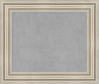 Amanti Art Silver Framed Magnetic Board 22x26 Small Vision Board by AmantiArt