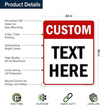 Custom Sign, Custom Sign for Business, Indoor/Outdoor use. 24x30 Inches - Image 6