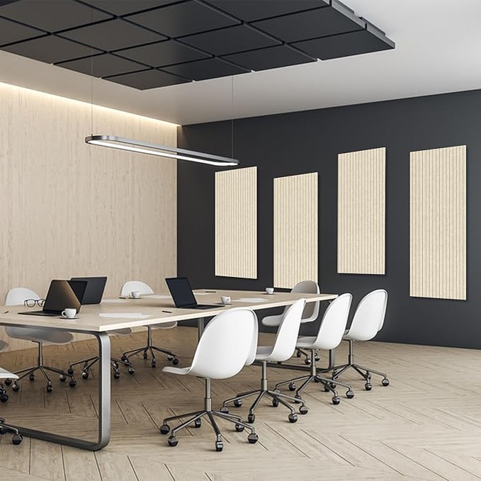 AUTORIFIC Acoustic Panels, 5 Pack Sound Panels Noise Reducing - Image 6