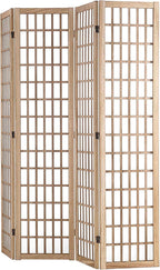 VEVOR Room Divider, 4 Panel Japanese Room Divider, Folding Privacy Screen Indoor - Image 10