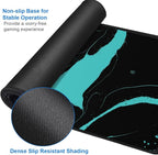 Gaming Mouse Pad, 31.5x15.7 inch Large Extended Computer Keyboard Mouse Mat - Image 4
