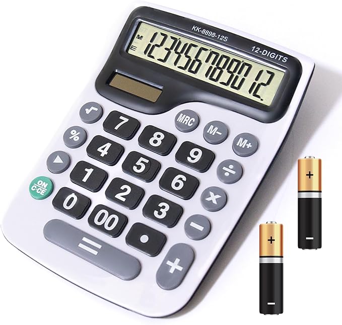 YEBMoo 12 Digit Desktop Calculator by YEBMoo
