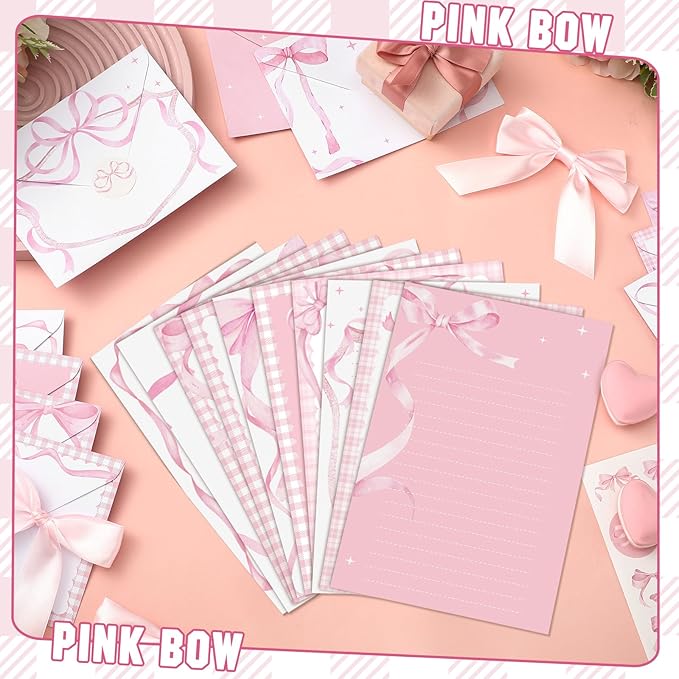 TaoBary 160 Pcs Stationery Paper Set 50 Double Sided Stationery Papers - Image 4