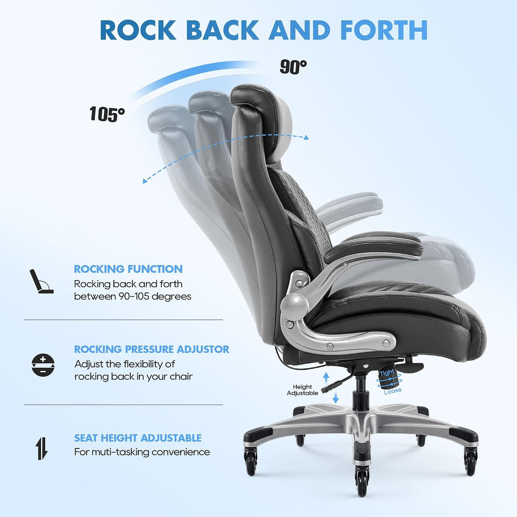 colamy office ergonomic desk high back executive chair on a desk or shelf