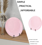 Decolore 3 Pack 6 Inch Black Metal Display Stands Plate Holder Display Stands - Image 7