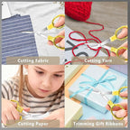 2 PCS Stainless Steel Mini Folding Scissors, Safety Pocket-Sized Multipurpose - Image 6