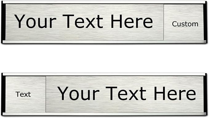 SINKAA Custom Slider Sign for Door and Wall by SINKAA